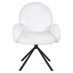 Draaifauteuil Jolie white sheep (Sheep 02 white)