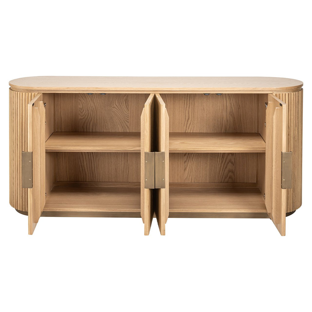 Dressoir Belfort 4-deurs (Natural oak)