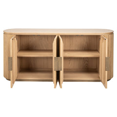 Dressoir Belfort 4-deurs (Natural oak)