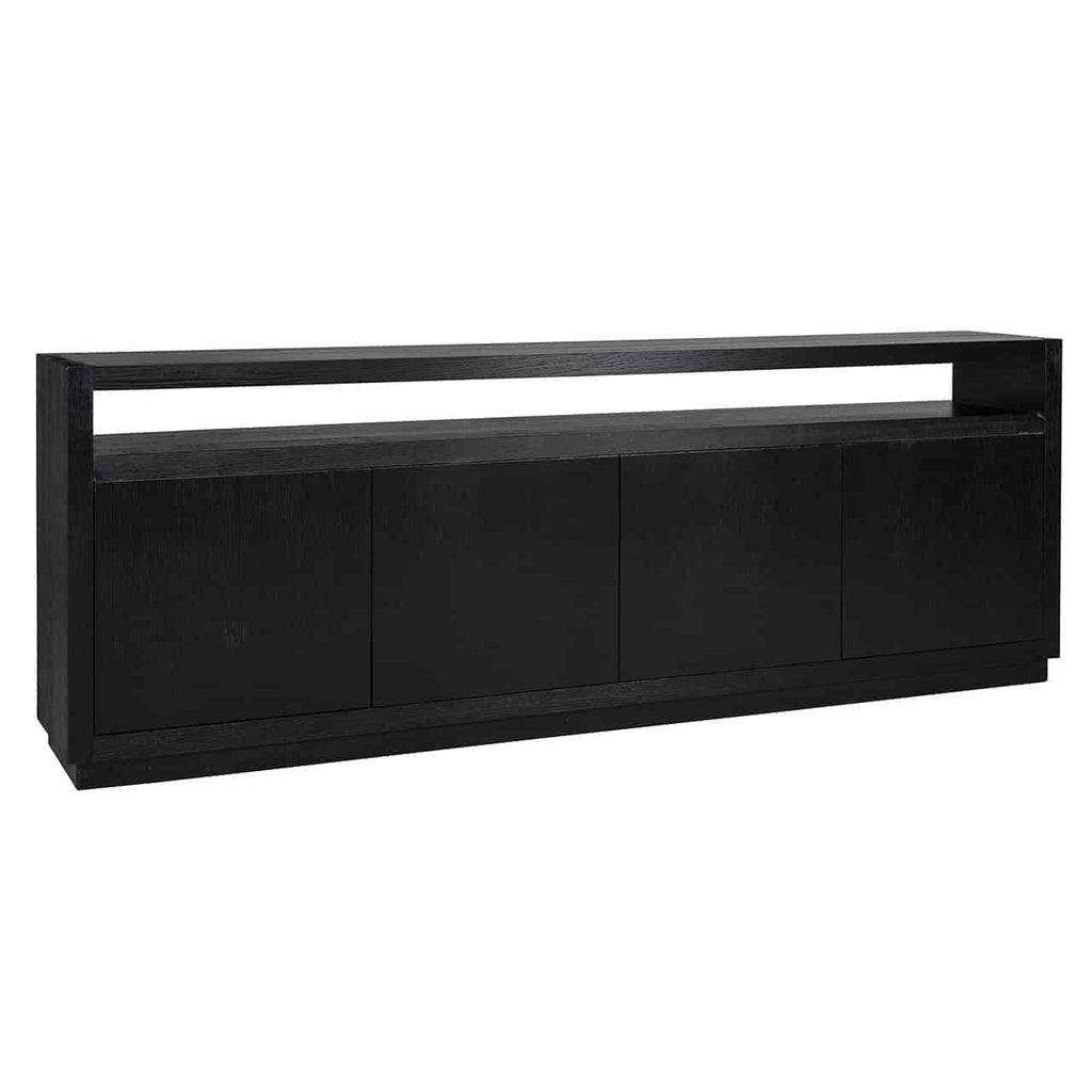 Dressoir Oakura 4-deuren (Black)