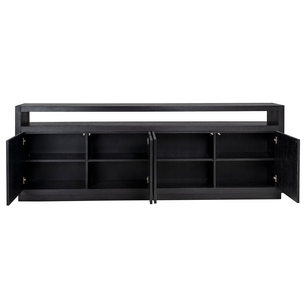 Dressoir Oakura 4-deuren (Black)