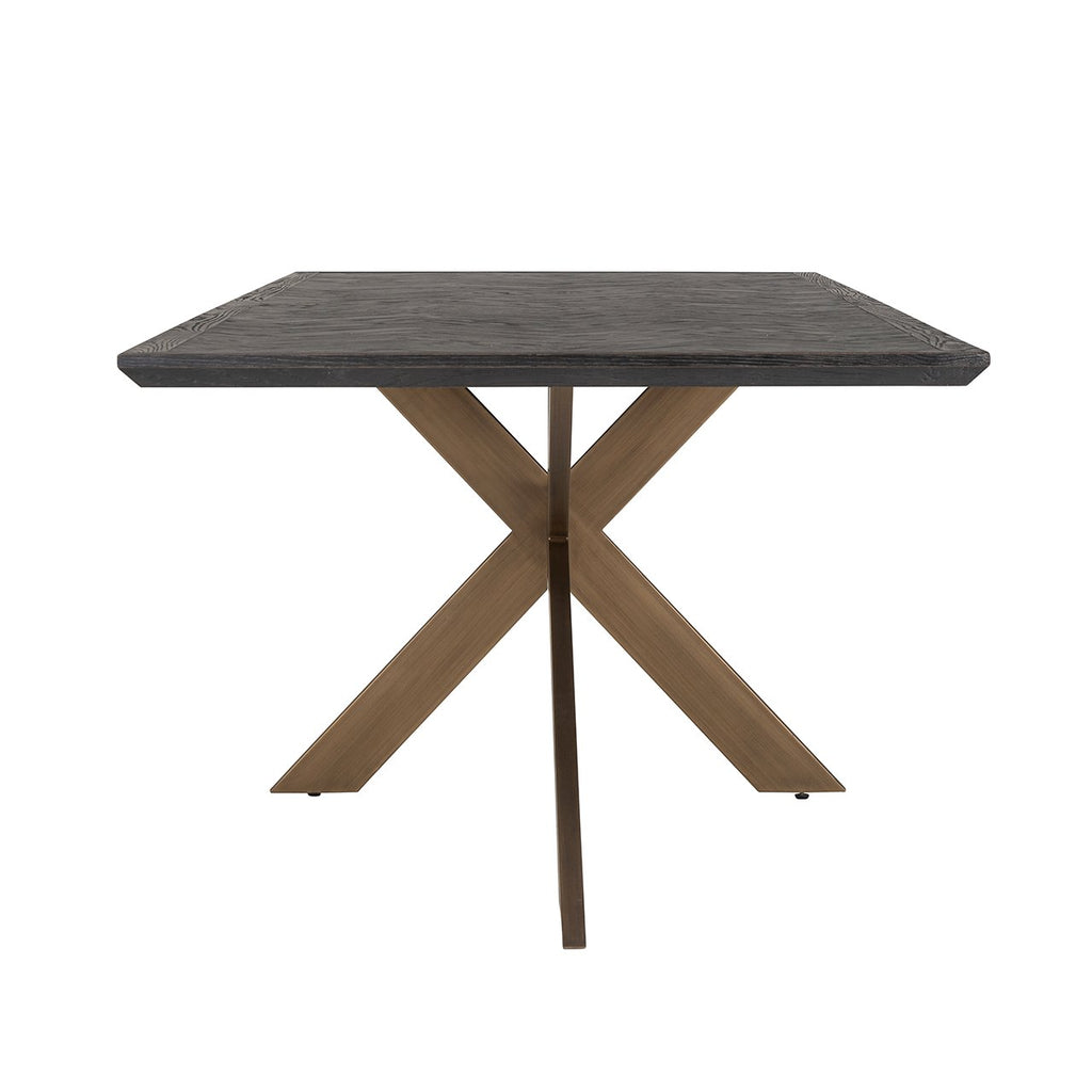 Eettafel Blackbone brass 260 (Black rustic)