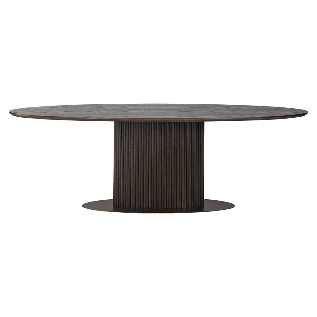 Eettafel Luxor ovaal 235 (Brown)