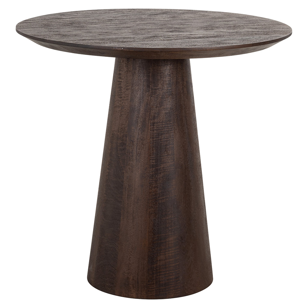 Eettafel Willow 80Ø (Dark brown)