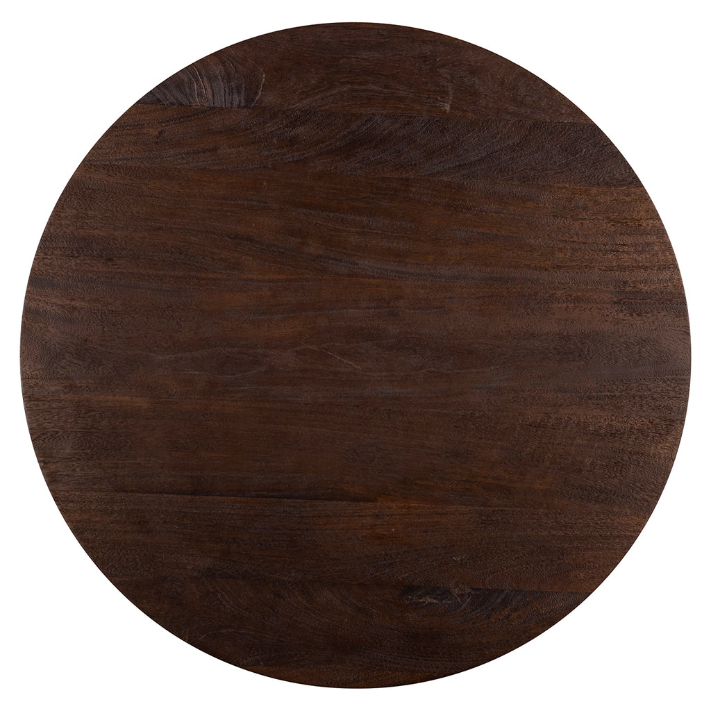 Eettafel Willow 80Ø (Dark brown)