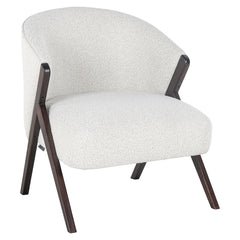 Fauteuil Mia white bouclé (Copenhagen 900 Bouclé White)