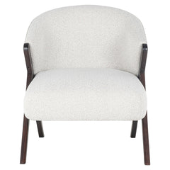 Fauteuil Mia white bouclé (Copenhagen 900 Bouclé White)