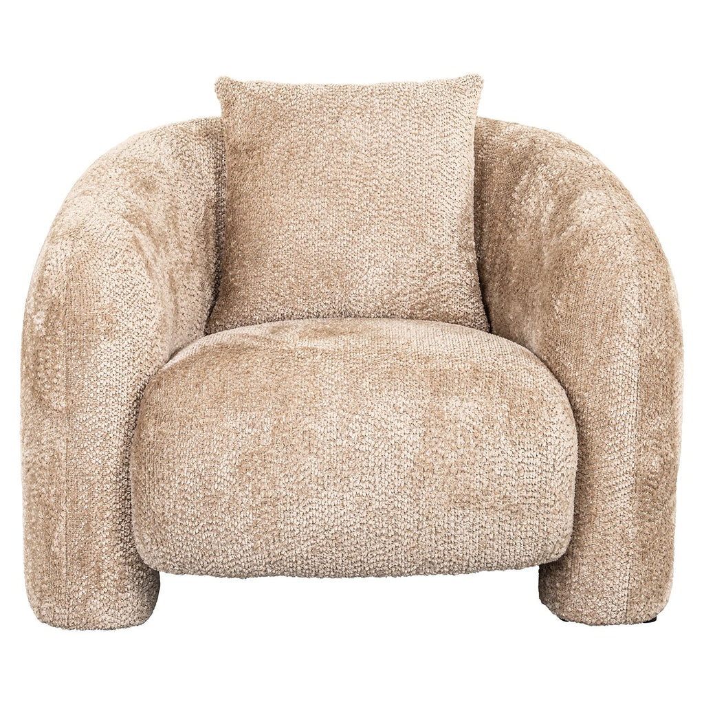 Fauteuil Milania lovely beige (Be Lovely 170 Beige)