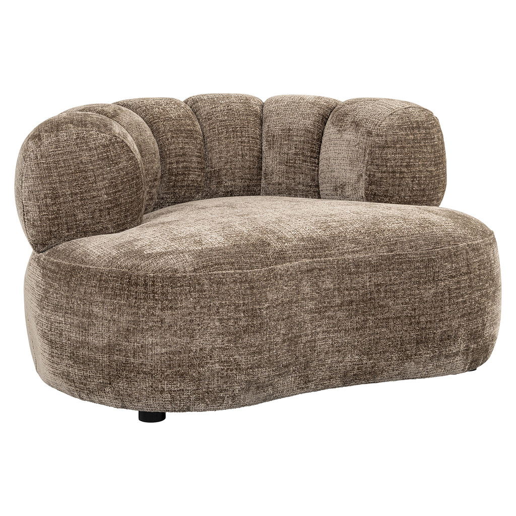 Fauteuil Penelope stone fire retardant (Niagara 104 Stone Chenille)