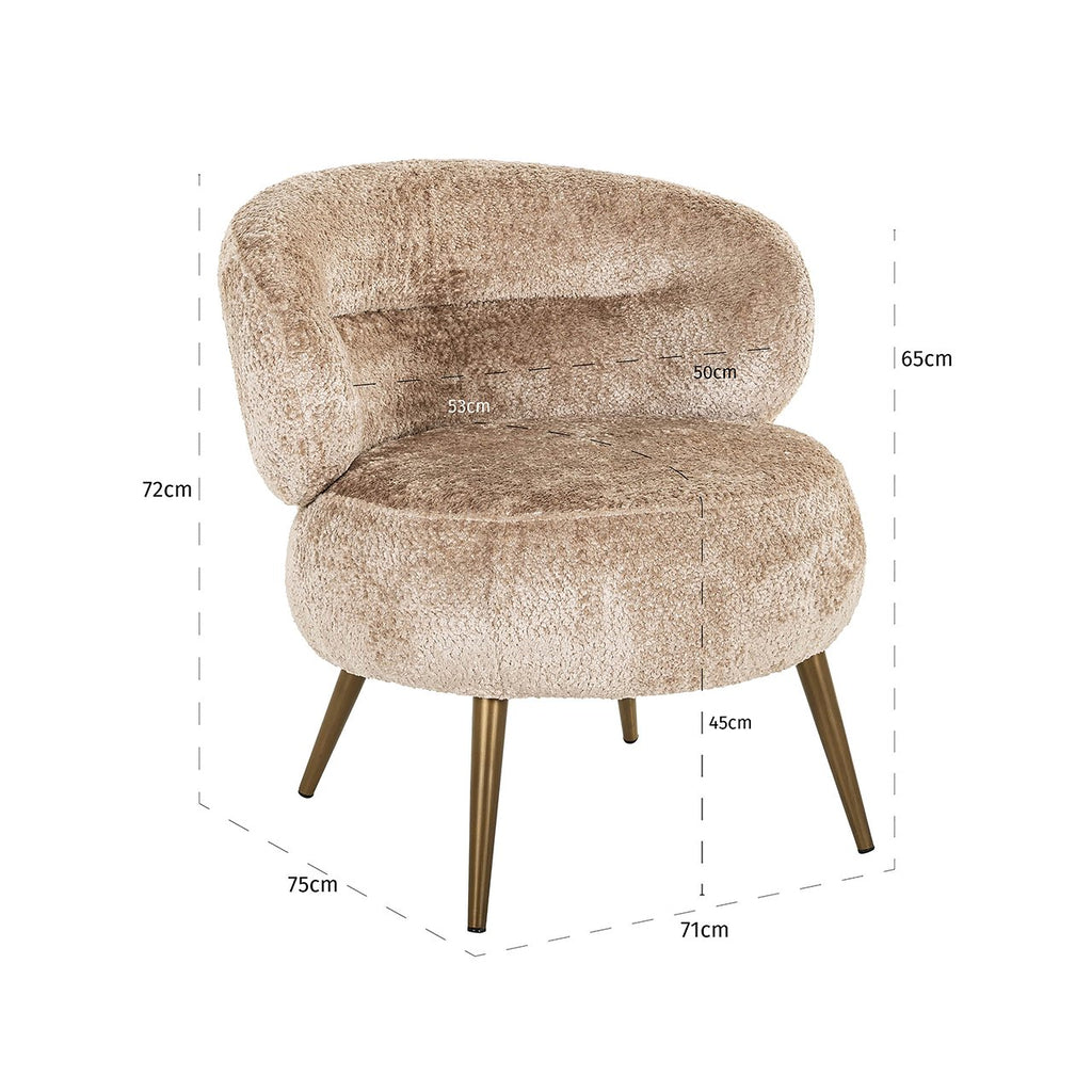 Fauteuil Sabor sheep nature (Sheep 01 nature)