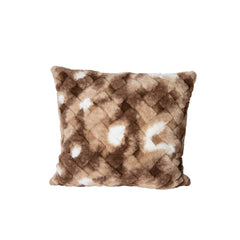 Geraldine Brown artificial fur cushion square L