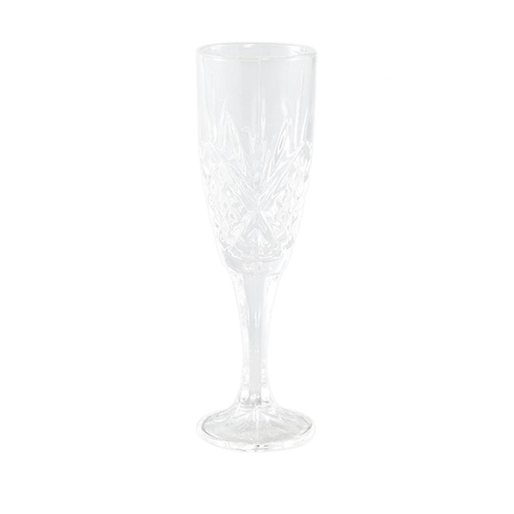 Glass Crystal clear champagne glass