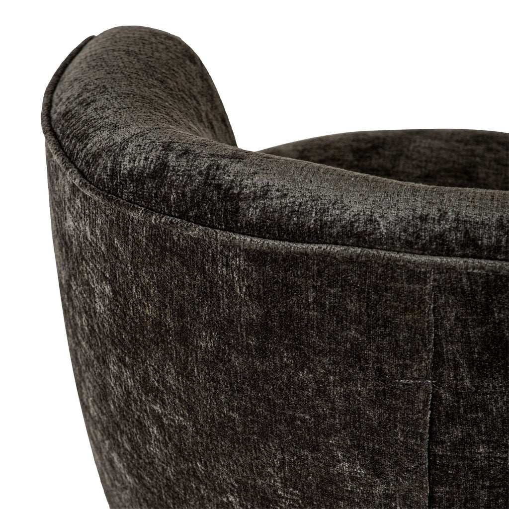 Grasa Anthracite 0504 fiore fabric fauteuil