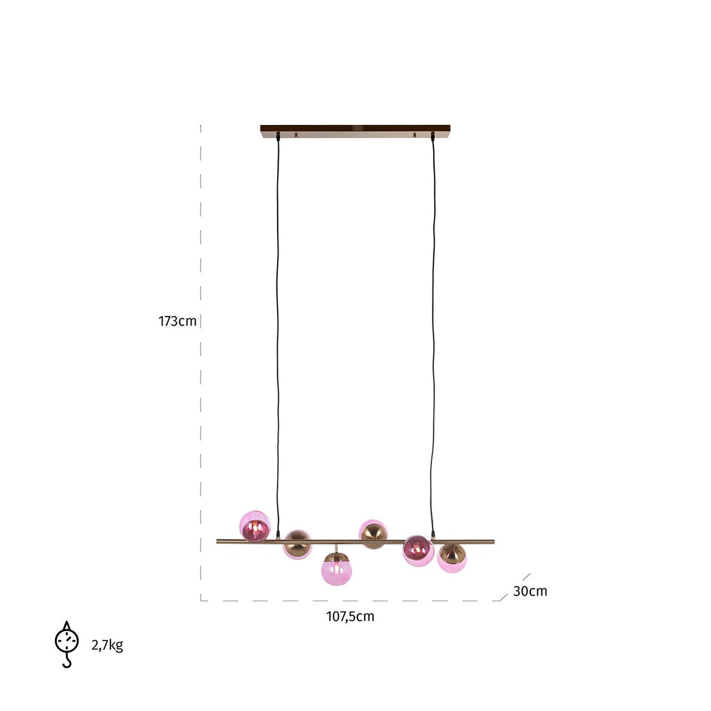 Hanglamp Bente roze (Pink)