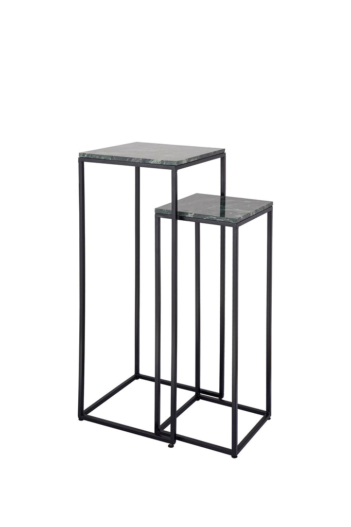 Ilano Green Marble iron sidetable green top SV2