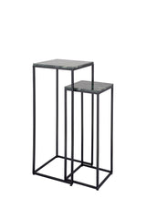 Ilano Green Marble iron sidetable green top SV2