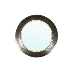 Inova Black iron mirror with clean minimal border