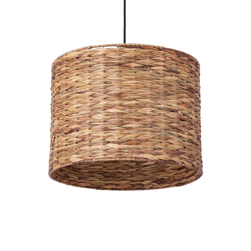 Jaden Natural seagrass hanging lamp herringboneSV4