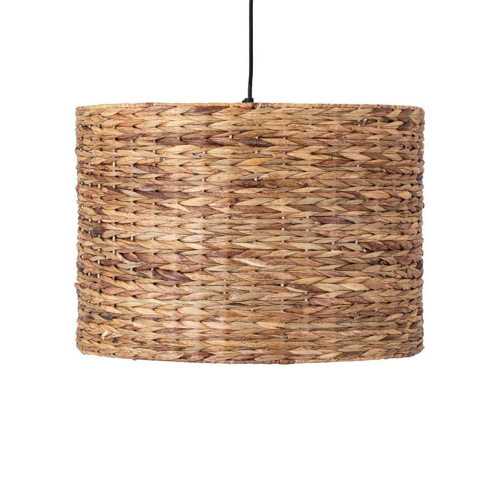 Jaden Natural seagrass hanging lamp herringboneSV4