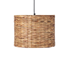 Jaden Natural seagrass hanging lamp herringboneSV4