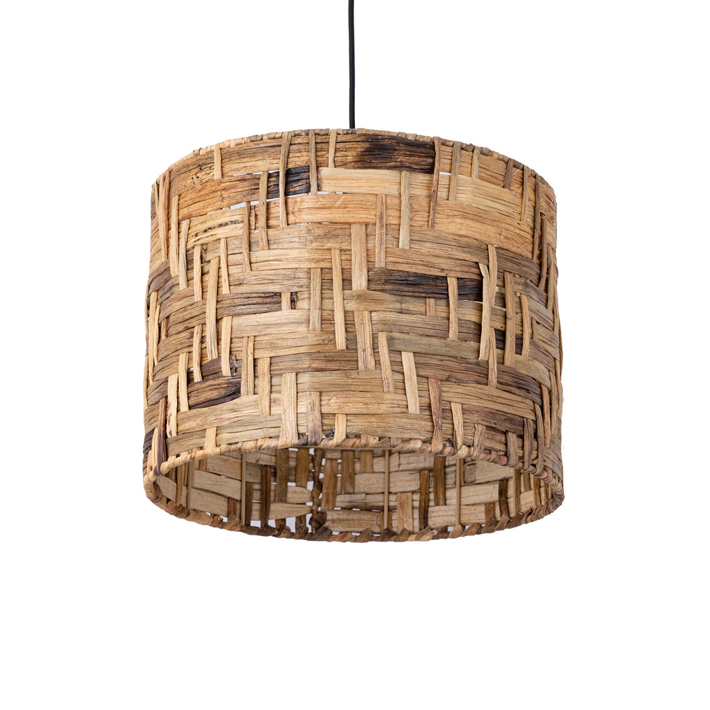 Jaden Natural woven seagrass hanging lamp roundSV4