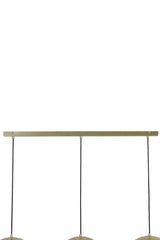 Hanglamp Jaicey - Goud - 120x33x25cm - 3L