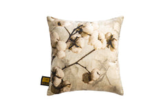 Jash Grey cotton velvet cushion cotton plant S