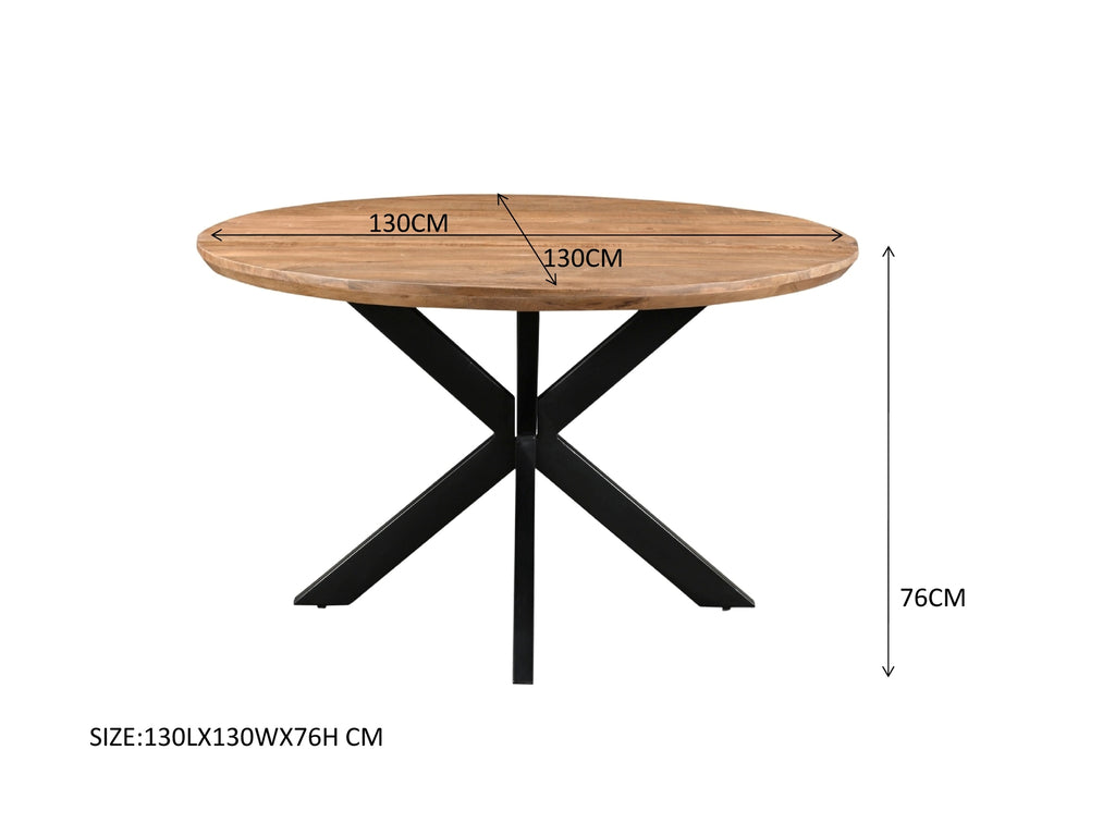 Jesper Round 130cm