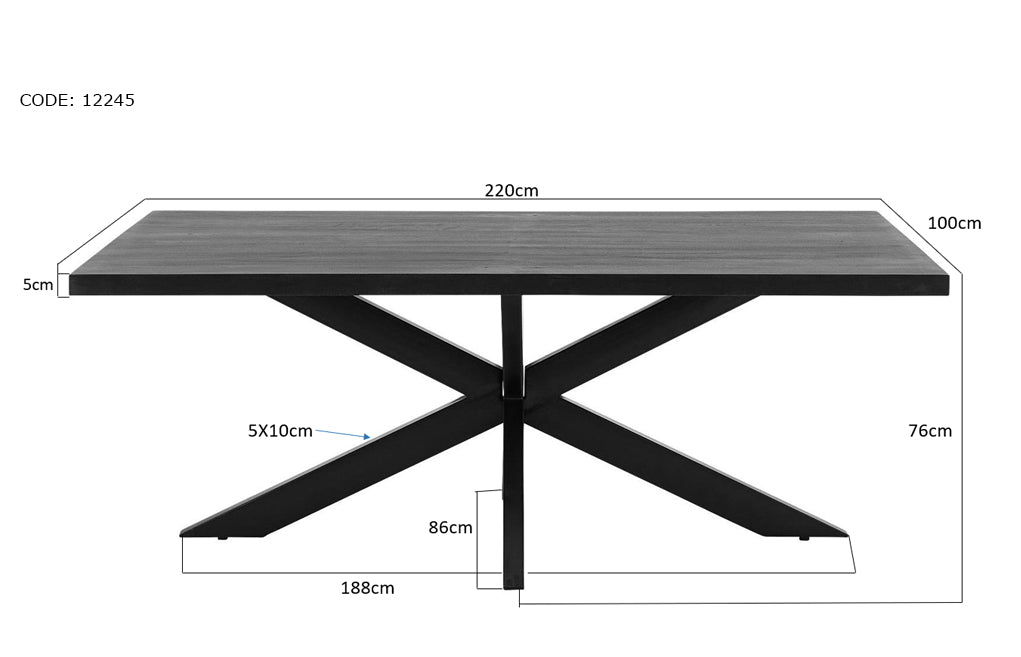 Kala Spider 220 cm