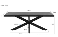 Kala Spider 240 cm