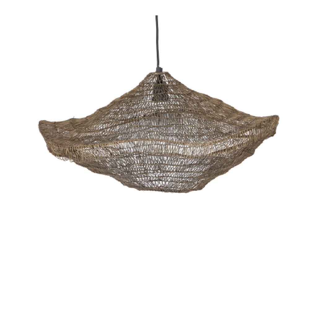 Lailaa Brass iron ceiling lamp wavy S