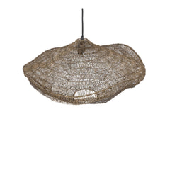 Lailaa Brass iron ceiling lamp wavy S