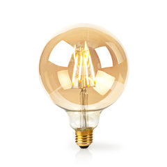 LED Filament lamp gold ball E27