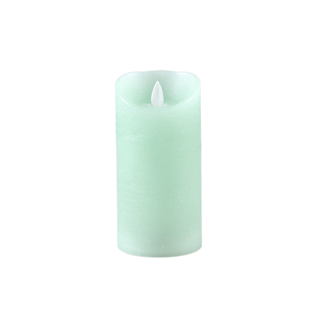 LED Light Candle sage leaf moveable flame M