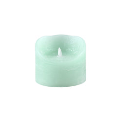 LED Light Candle sage leaf moveable flame XL