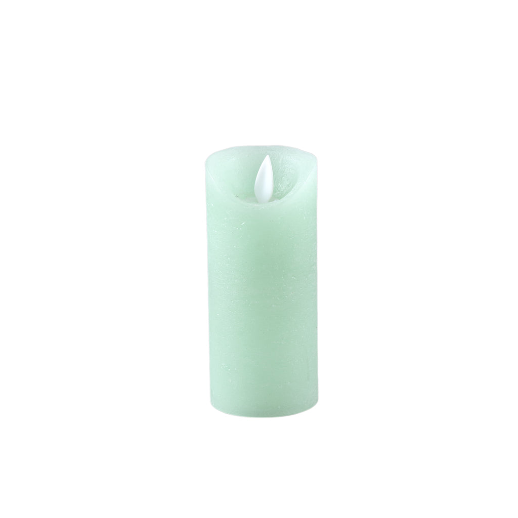 LED Light Candle sage leaf moveable flame XS