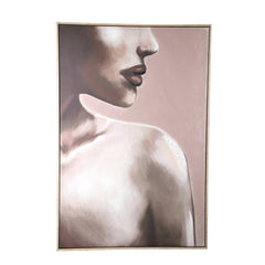 Liliana Brown polyester painting rectangle woman