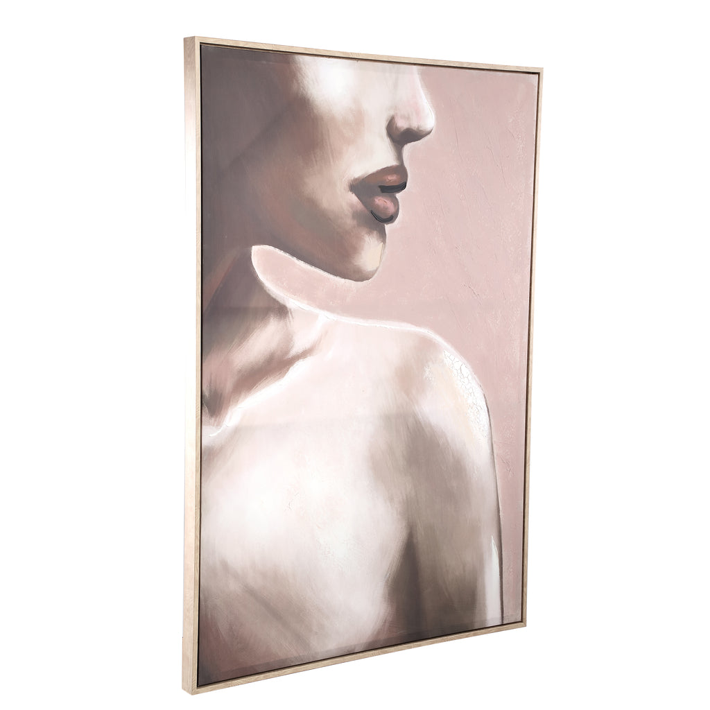 Liliana Brown polyester painting rectangle woman