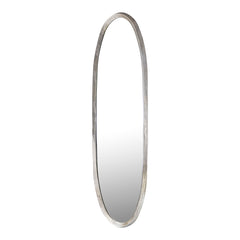 Limera Brass alu oval mirror irregular border L