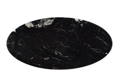 Marble Oval Spider Black 180cm