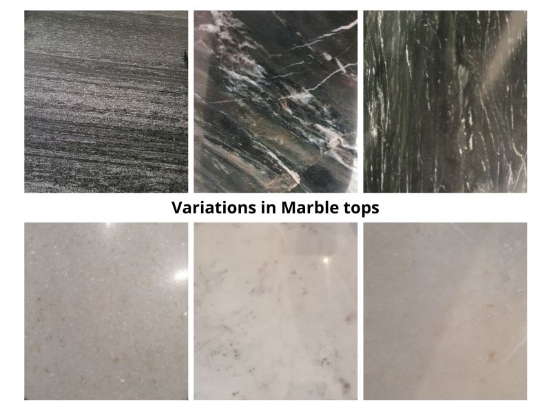 Marble Sofatable Black Black