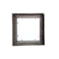 Marrin Gold thick iron mirror with scales pattern