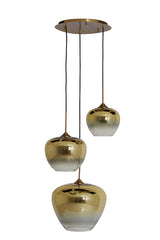 Hanglamp Mayson - Glas Goud - Ã˜40cm - 3L