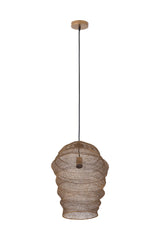 Miko Brass iron wired hanging lamp see through S