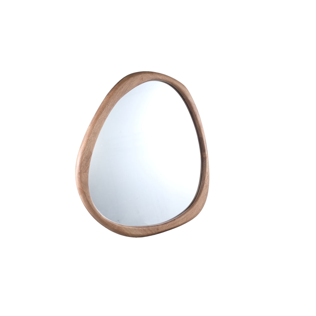 Neelix Natural rubberwood organic mirror M