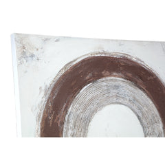 Nevis Cream wall panel square with circles