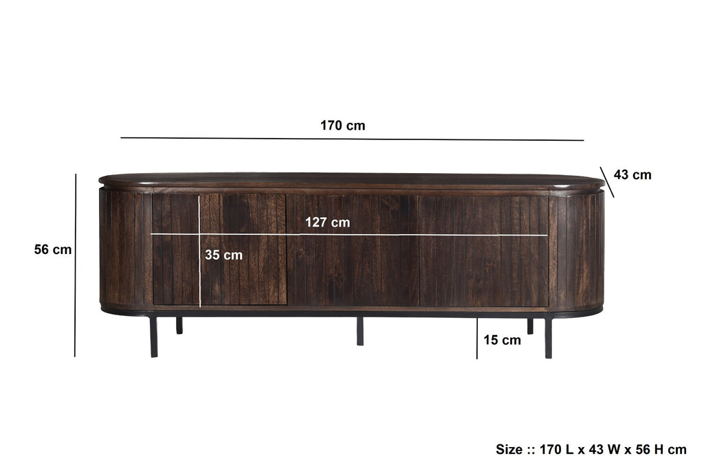 Noor Walnut 170cm