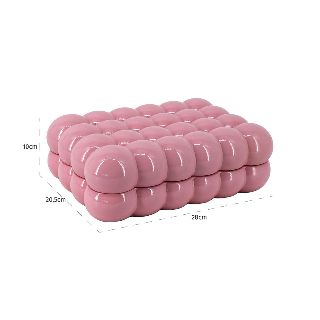 Opbergbox Cece roze groot (Pink)