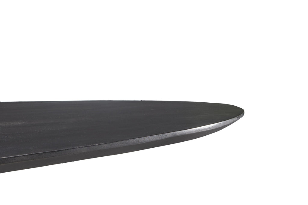 Oslo Black Oval 210 cm