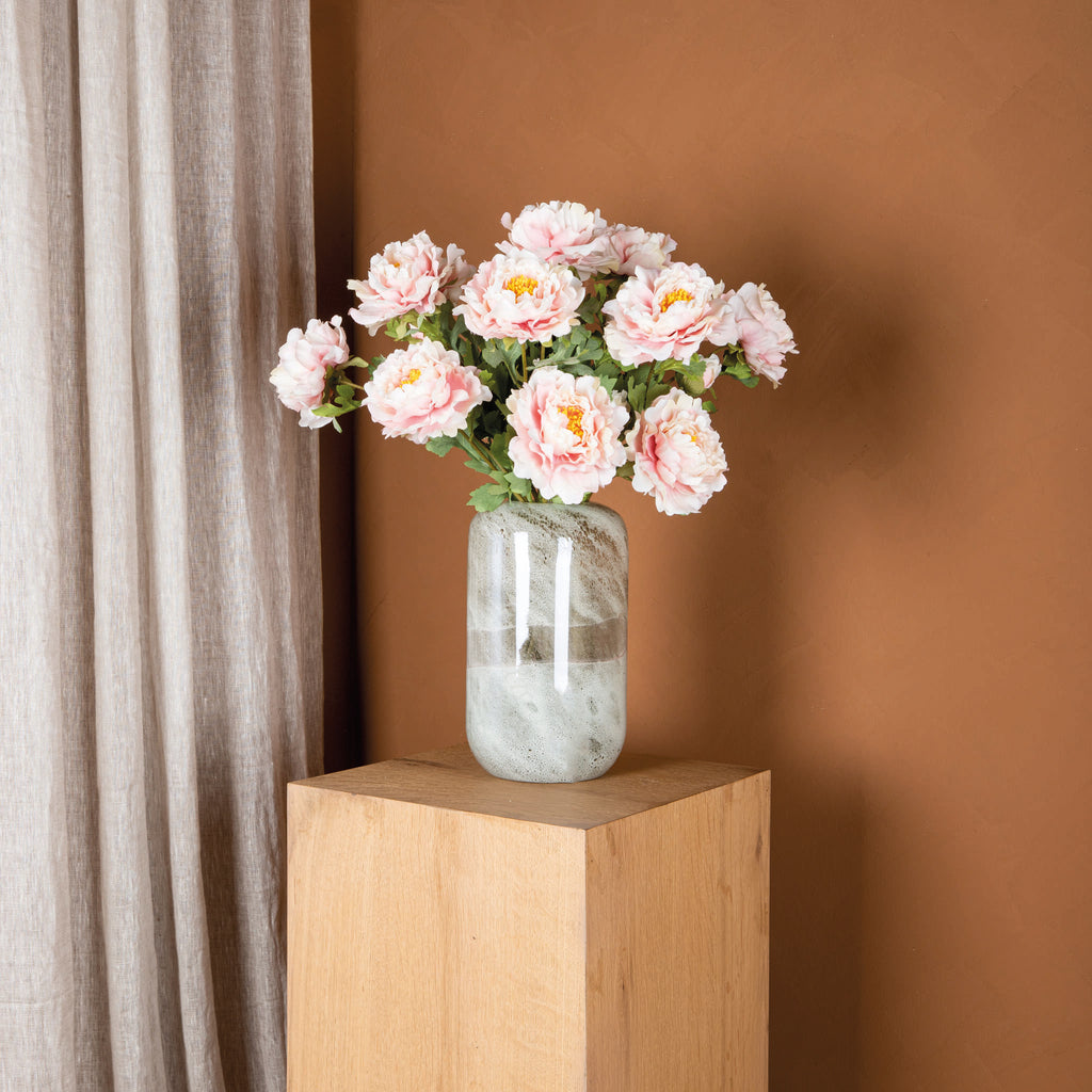 Peony Flower light pink with bud